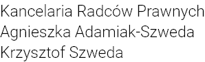 Adamiak-Szweda Kancelarie Radców Prawnych logo